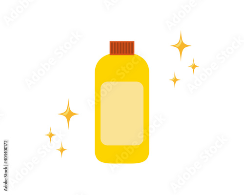 洗剤容器のベクターイラスト