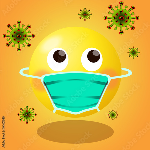 Emoji Coronavirus.