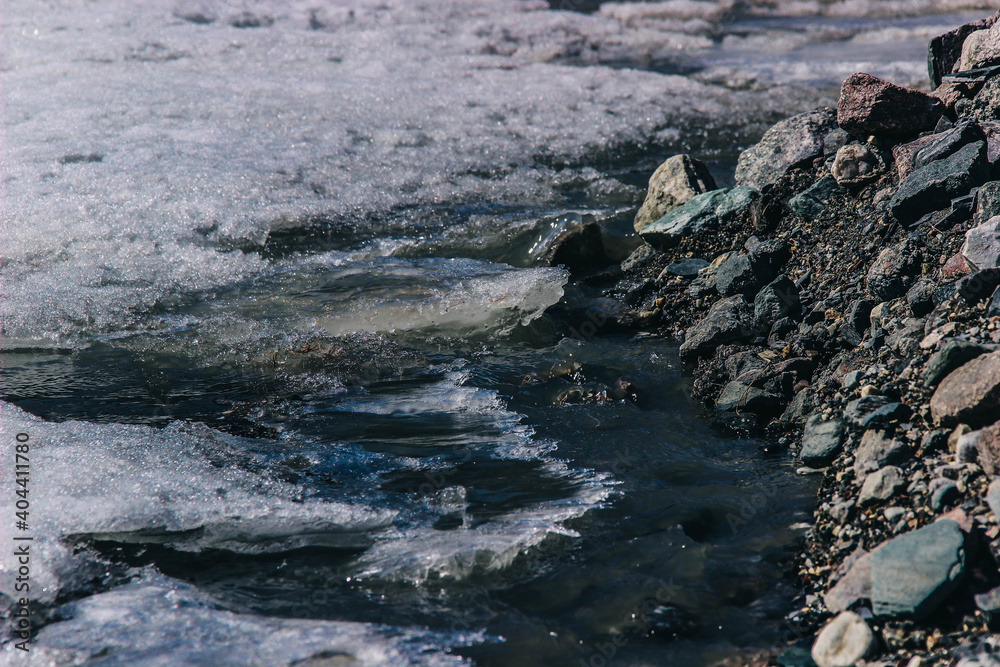 rocks in the water rocks in the water