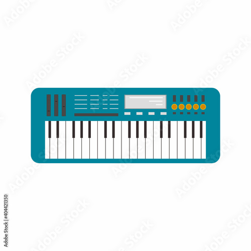 Vector keyboard musical ins...