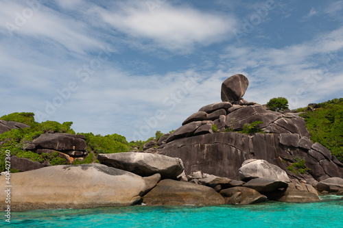 Rocks on the coast, Similan National Park, Thailand
