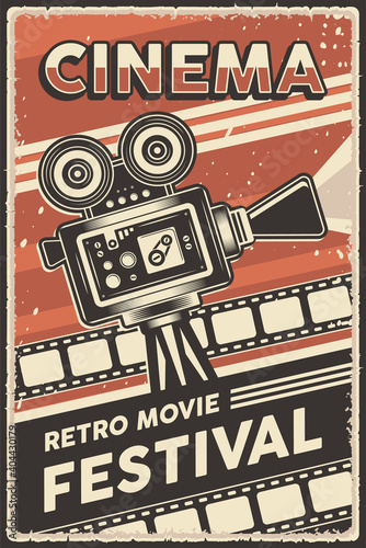 Cinema Retro Movie Festival Poster