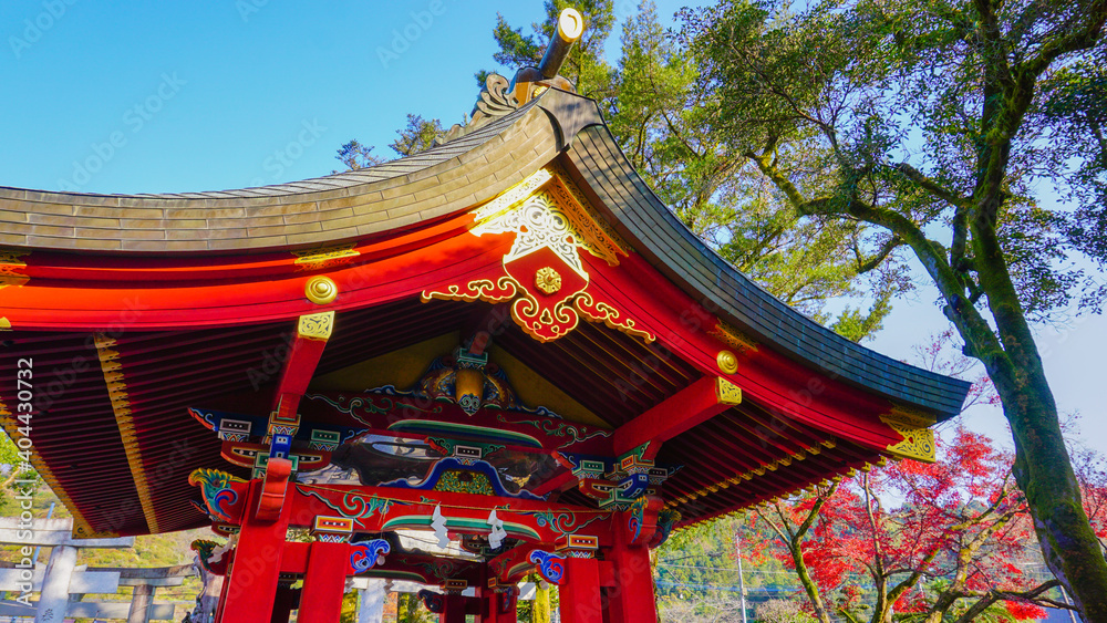 Fototapeta premium 佐賀県の祐徳稲荷神社
