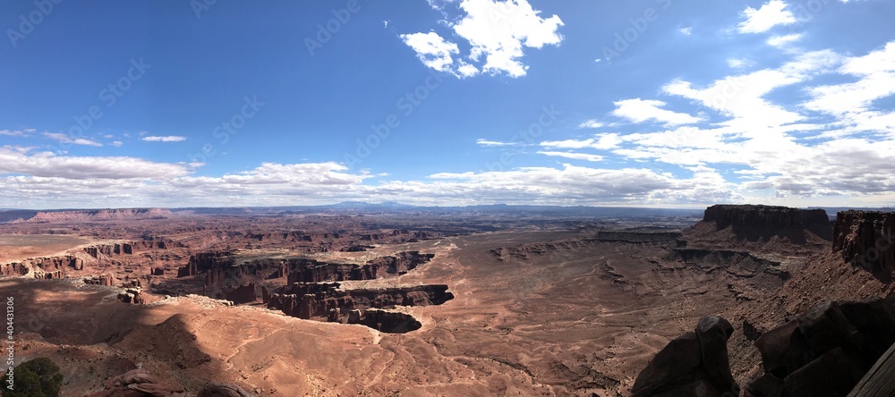 Panoramic View Of Landscape Against Sky