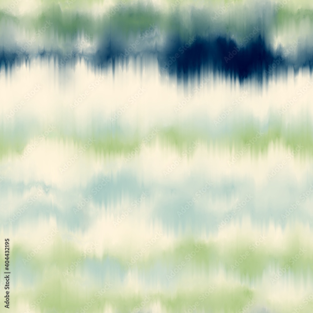 Fotografie Seamless faux striped tie dye pattern swatch