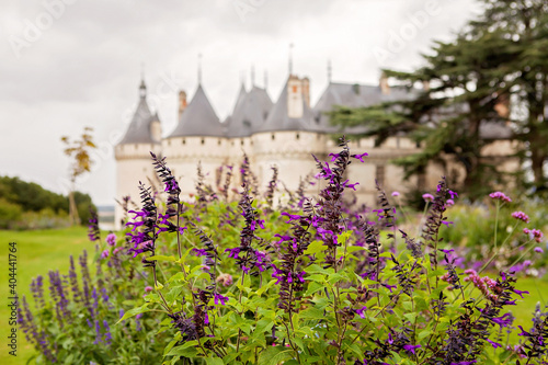 Chaumont on Loire castle Chaumont castle in France photo