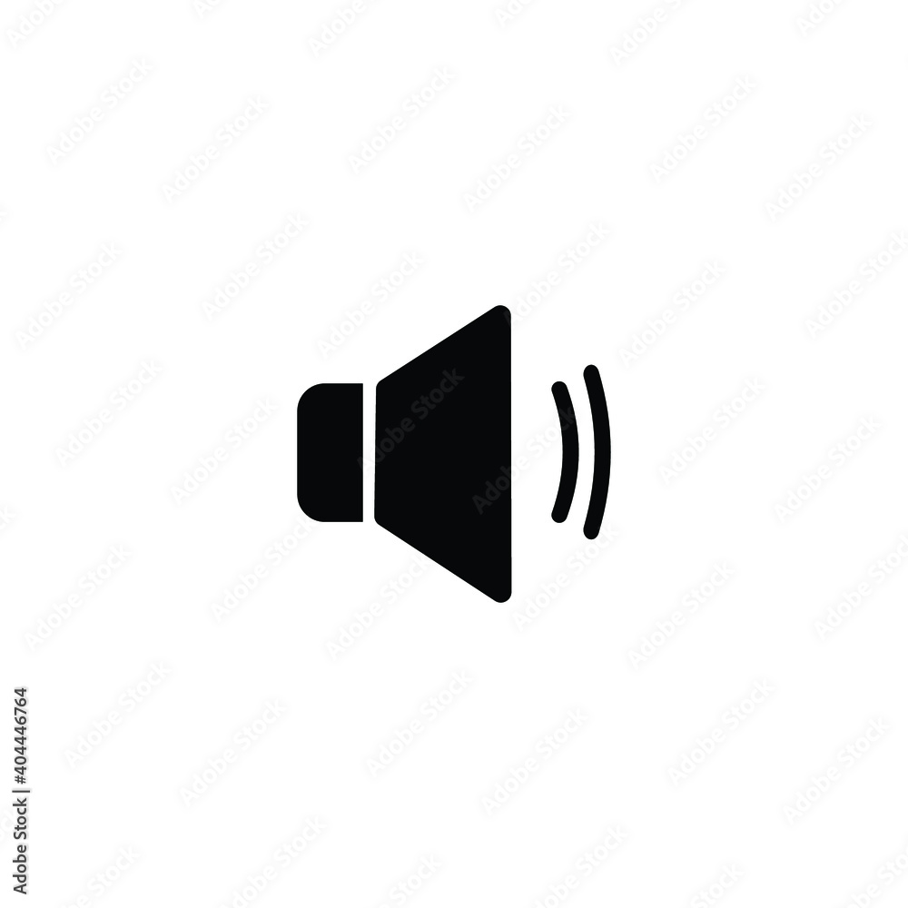 Sound Power Button vector Icon Sound Power Button vector Icon