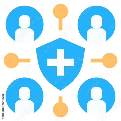 Group icon for web element , webpage, application, card, printing, social media, posts etc.