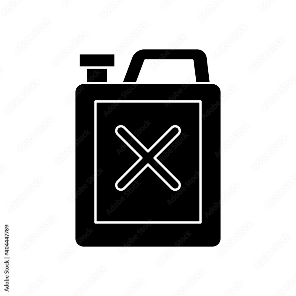 Jerry can icon vector Jerry can icon vector