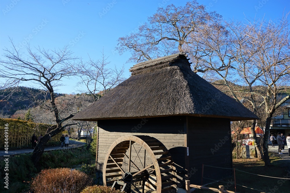 Φωτογραφία Rural Countryside Scenery in Oshino Hakkai Village, Yamanashi, Japan - 日本 山梨 忍野八
