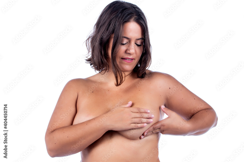 woman Breast self examination woman Breast self examination