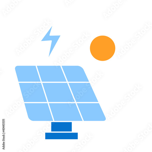 Solar cell icon