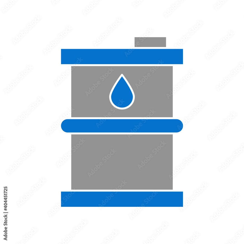 Fototapeta premium Oil barrel icon