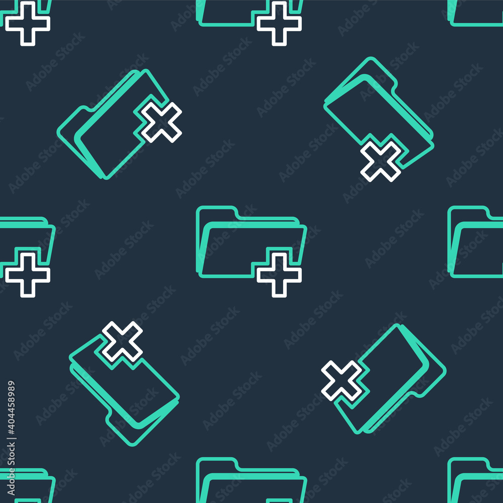 Line Add new folder icon isolated seamless pattern on black background. New folder file sign. Copy document. Add attach create folder make new plus. Vector. Line Add new folder icon isolated seamless pattern on black background. New folder file sign. Copy document. Add attach create folder make new plus. Vector.