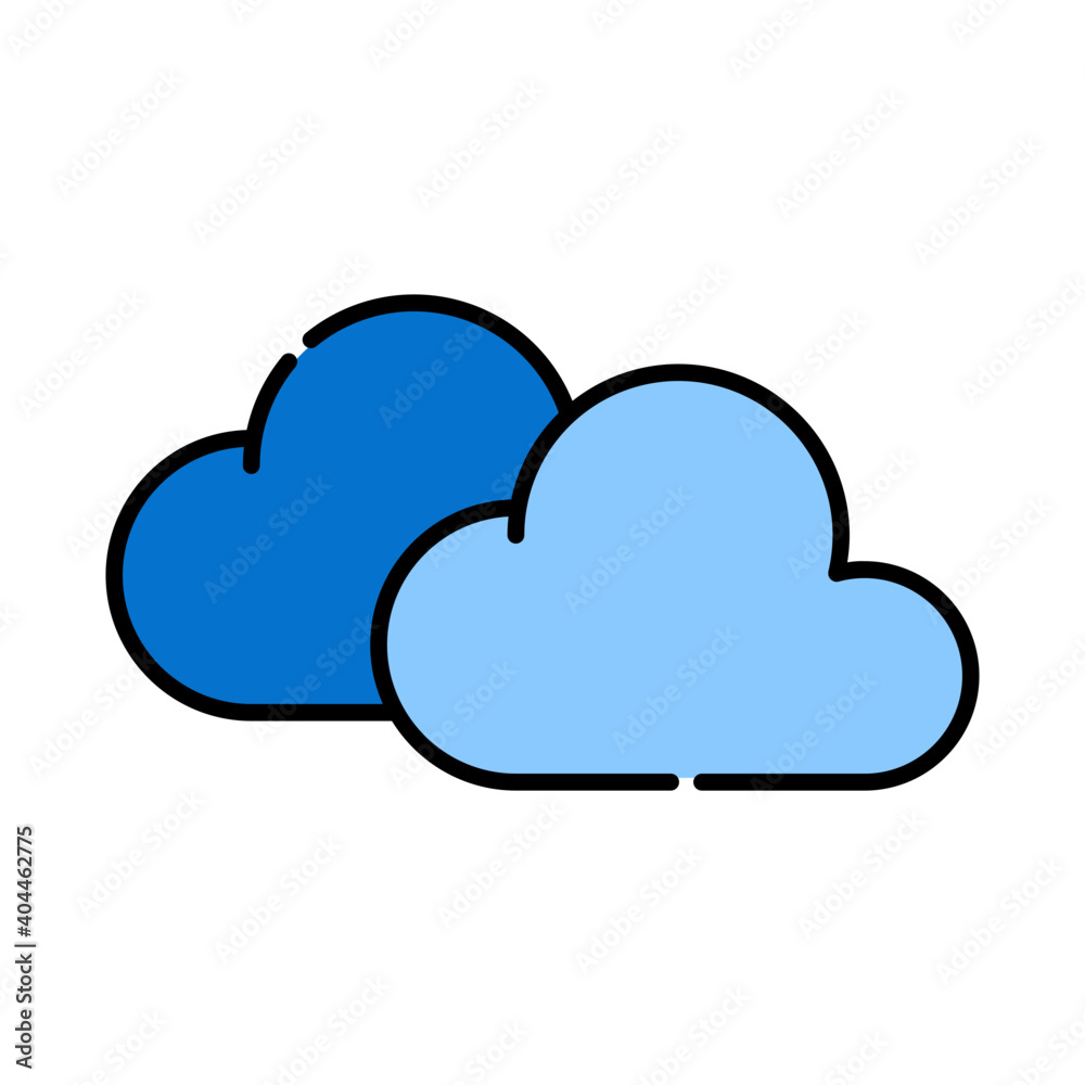 Cloud icon vector Cloud icon vector