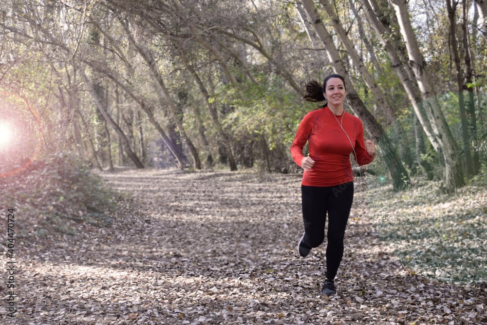 Girl running Girl running