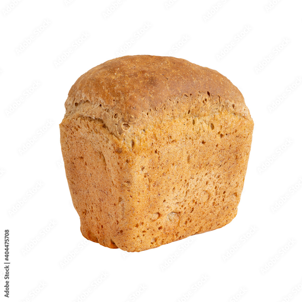 Loaf of bread isolated on white background Loaf of bread isolated on white background