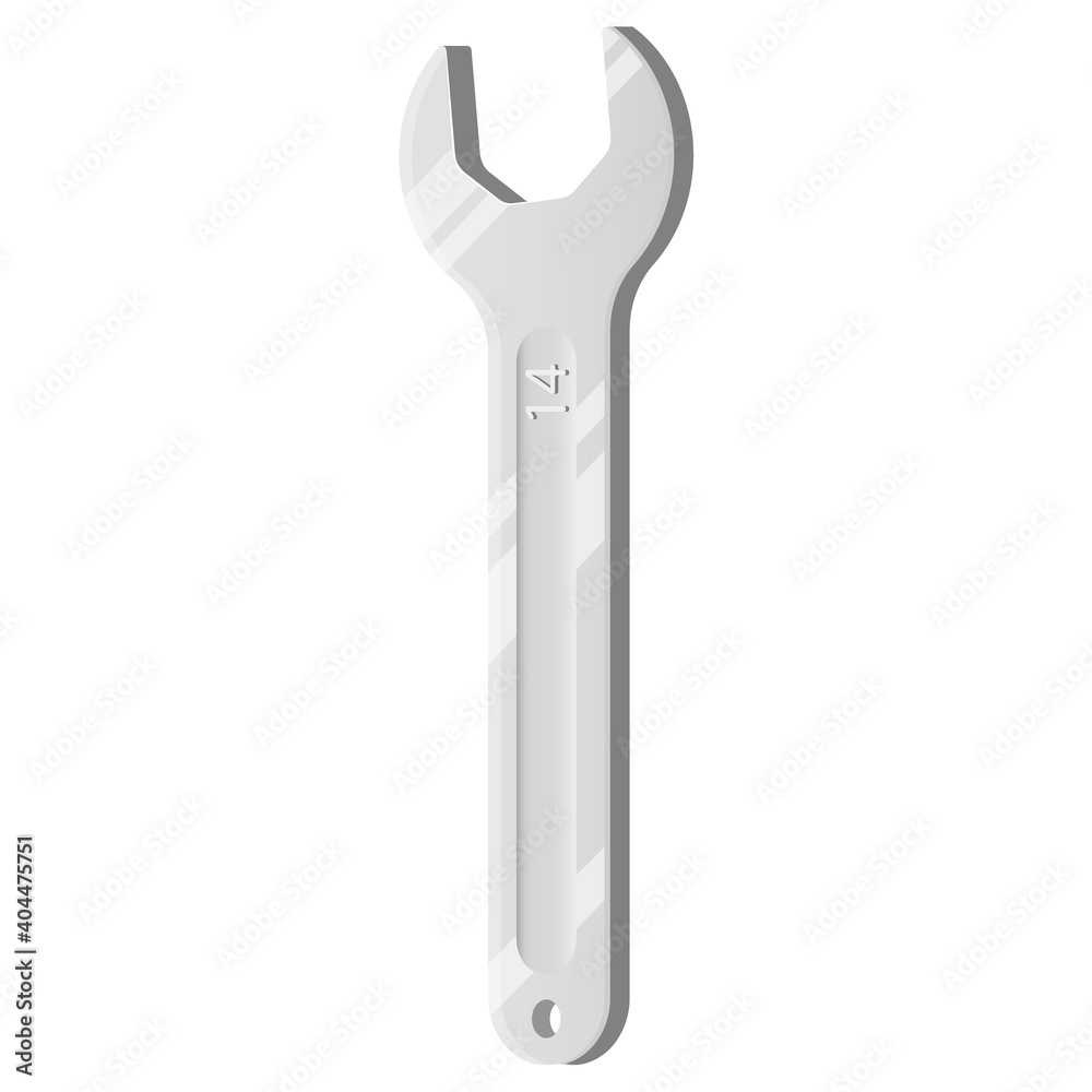 Wrench. A beautiful new shiny all-round tool for garages and the home. Wrench. A beautiful new shiny all-round tool for garages and the home.