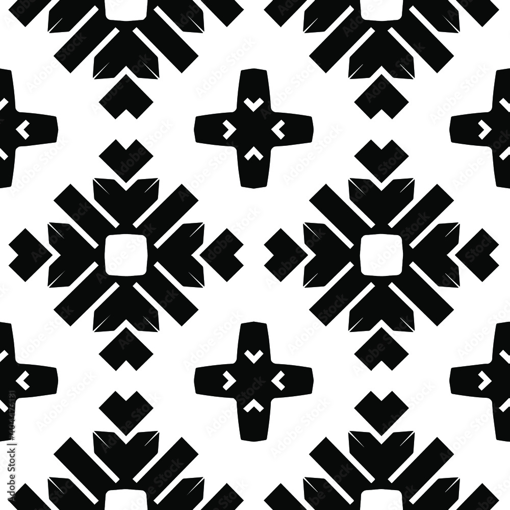 Black and white texture. Abstract seamless geometric pattern. Black and white texture. Abstract seamless geometric pattern.
