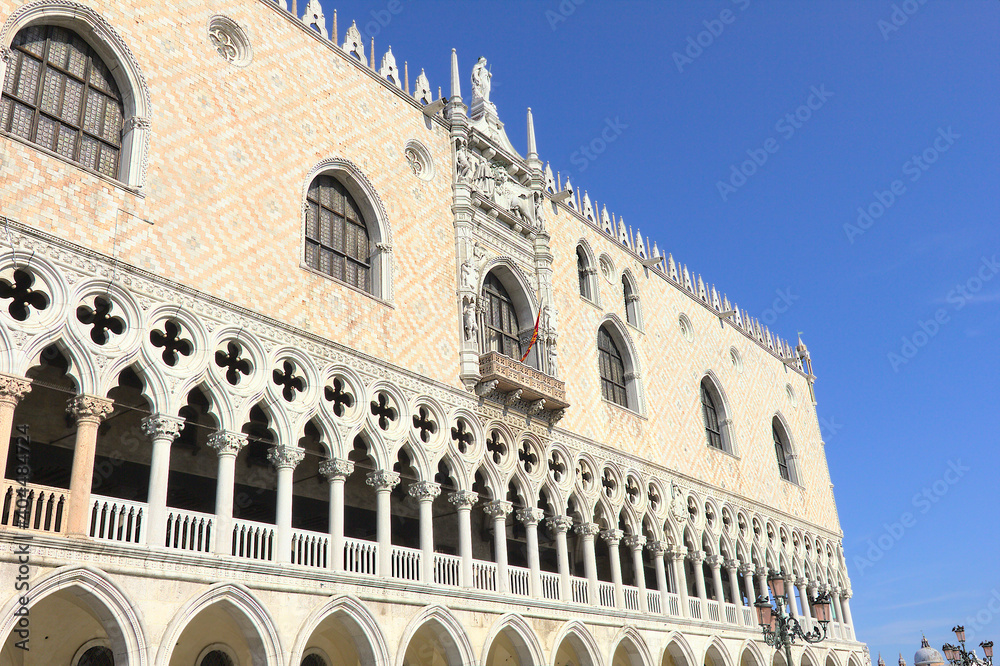 The Doge's Palace in Venice, Italy