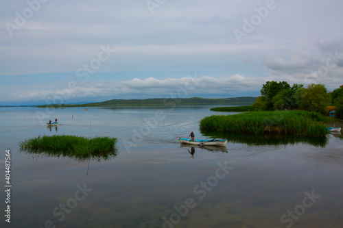 Fishing koi / fisherwoman scholarship / Turkey. photo