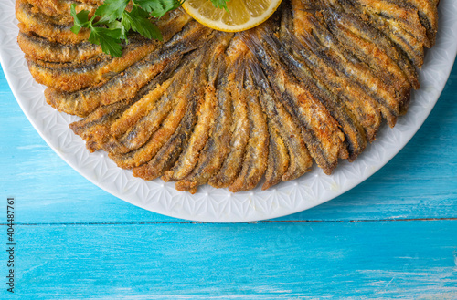 Fried Anchovies (Turkish Name: Hamsi Tava) photo