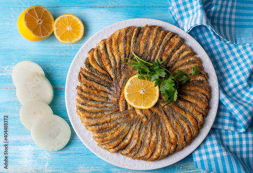 Fried Anchovies (Turkish Name: Hamsi Tava) photo