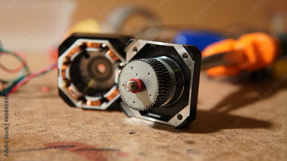 Dissasembled Stepper Motor Dissasembled Stepper Motor