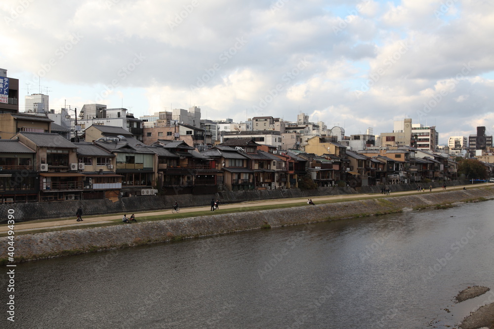 Japan Kyoto Gion river