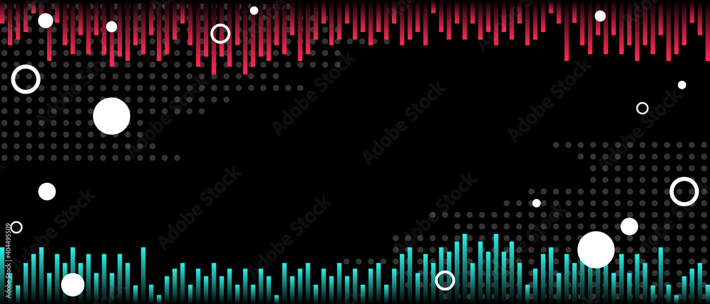 Abstract glitch TikTok background. Vector illustration. Abstract background.  Light. Futuristic blue red music vector black background contrast color  border digital dynamic elegant. TikTok, tik tok Stock Vector | Adobe Stock