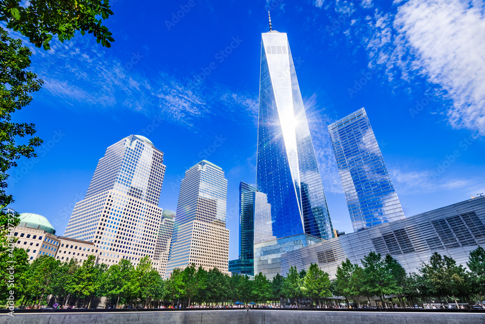 Ταπετσαρία New York City, USA - Freedom Tower in Manhattan