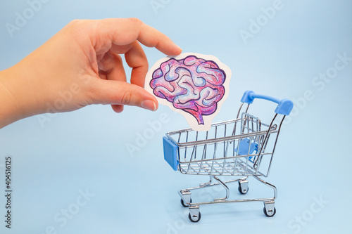buying creative ideas. concept of acquiring brains of smart specialists.