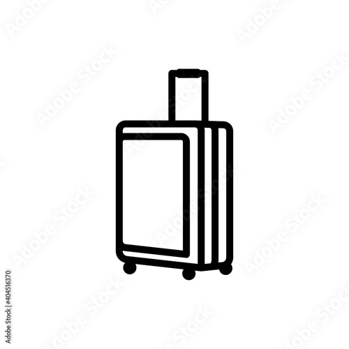 travel bag icon vector illustration design