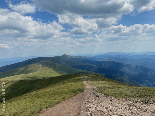 road in mountains