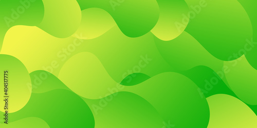 Abstract geometric background. Liquid shape. Minimal pattern. green gradient colors design background. Modern concept with vibrant gradient