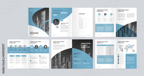 template layout design with cover page for company profile, annual report, brochures, flyers, presentations, leaflet, magazine, book .and a4 size scale for editable.