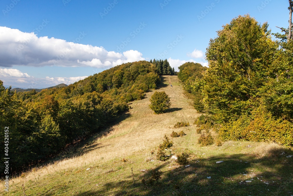 Mountain view from Lucanska Mala Fatra mountains Mountain view from Lucanska Mala Fatra mountains
