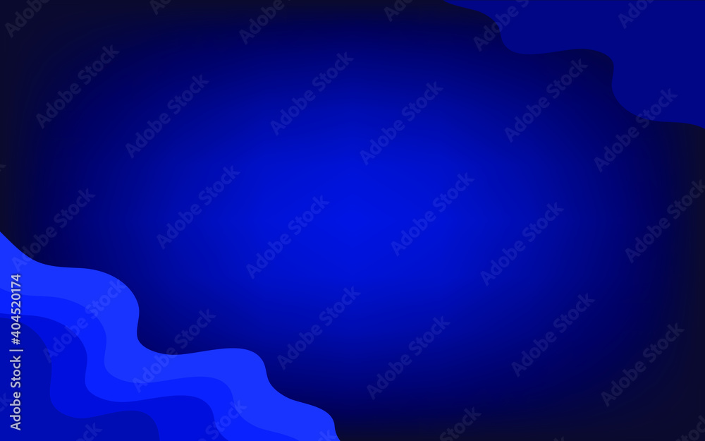 blue abstract curve pattern background