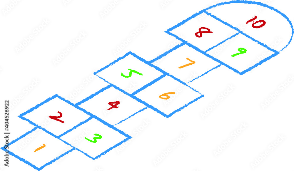 Fancy a game of hopscotch? Fancy a game of hopscotch?