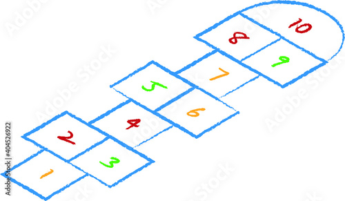 Fancy a game of hopscotch?