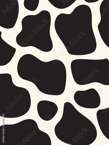 Cow skin pattern