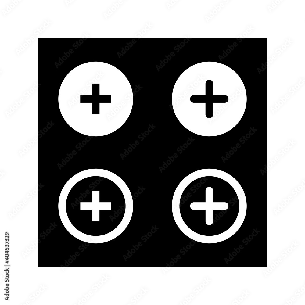 Plus Icon vector. Add icon. Addition sign. Medical Plus icon. vector illustration on white background Plus Icon vector. Add icon. Addition sign. Medical Plus icon. vector illustration on white background