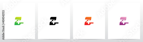 Plus Symbol On Letter Logo Design Z