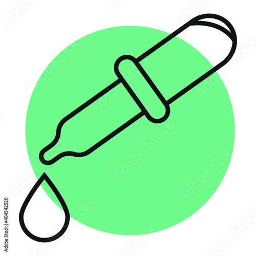Dropper vector flat icon vector
