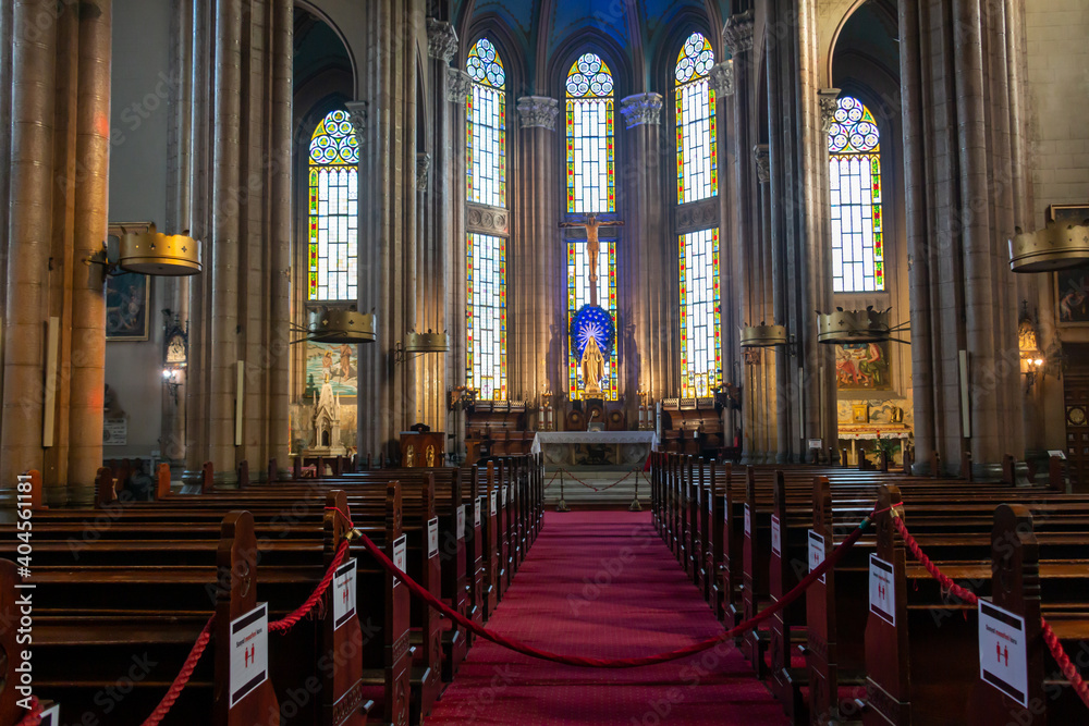 Fototapeta premium Sent Antuan Catholic church and structure