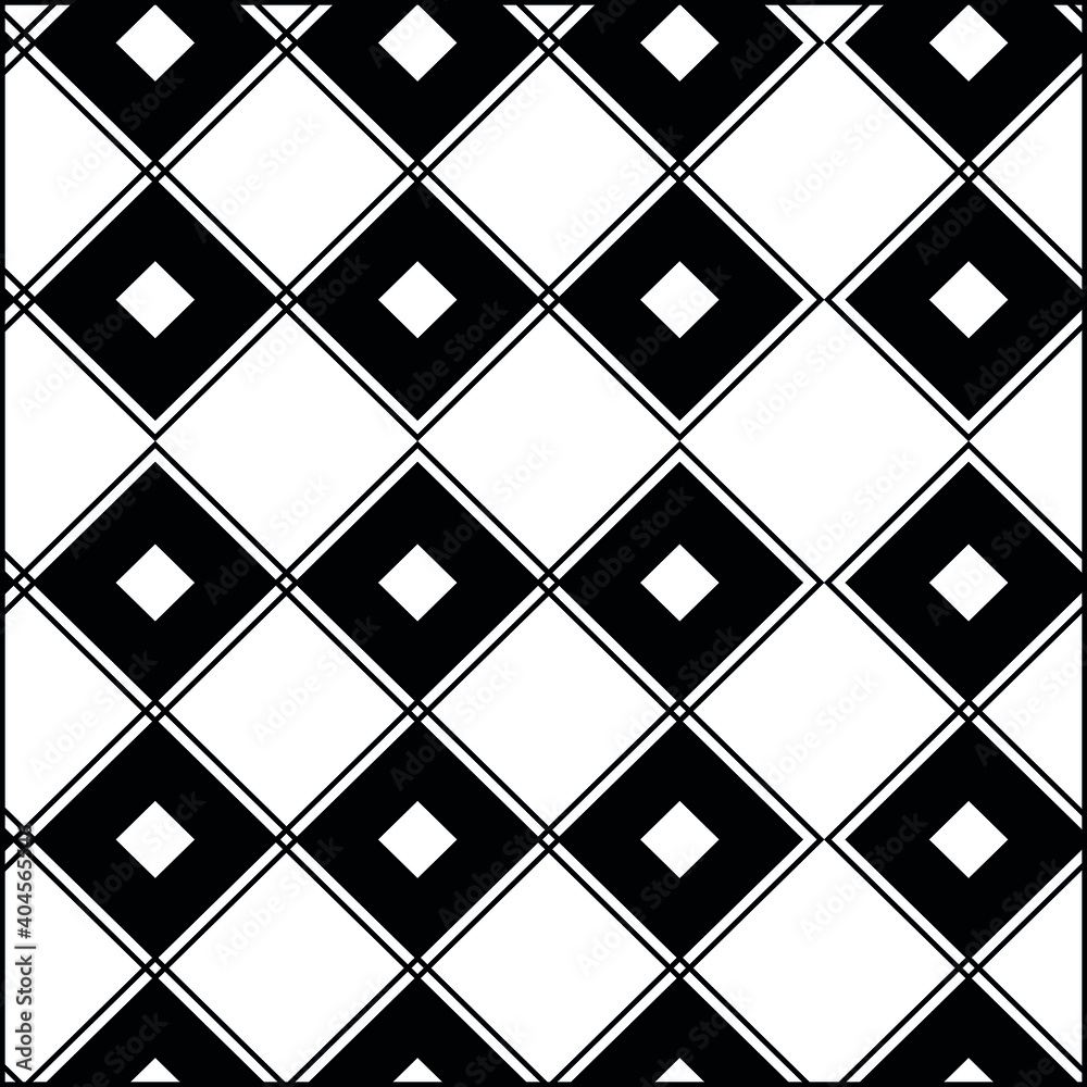 Abstract vector black and white seamless pattern Abstract vector black and white seamless pattern