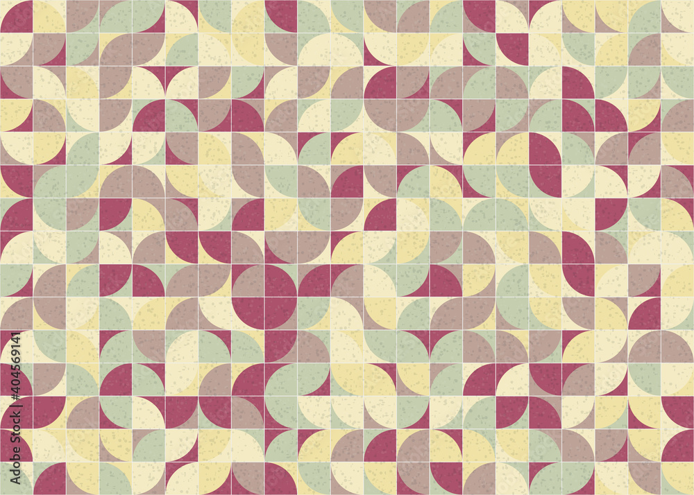 Abstract Geometric Pattern generative computational art illustration