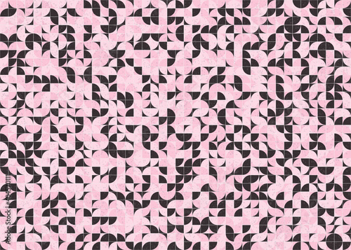 Wallpaper Mural Abstract Geometric Pattern generative computational art illustration Torontodigital.ca