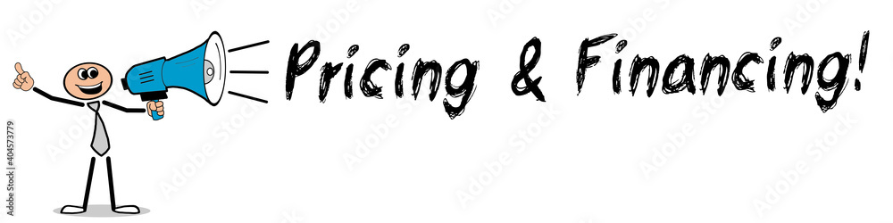 Pricing & Financing! Pricing & Financing!