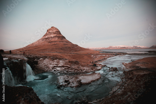 The Mountain Kirkjufell in Iceland  Europe